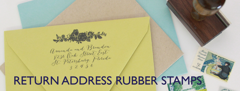 PRINTED Envelope Addressing, Guest Envelope Addressing, Return