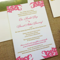 affordable letterpress wedding invitations