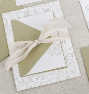 invitation ideas for outdoor southern wedding
