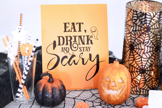 Free Printable Halloween Party Decorations