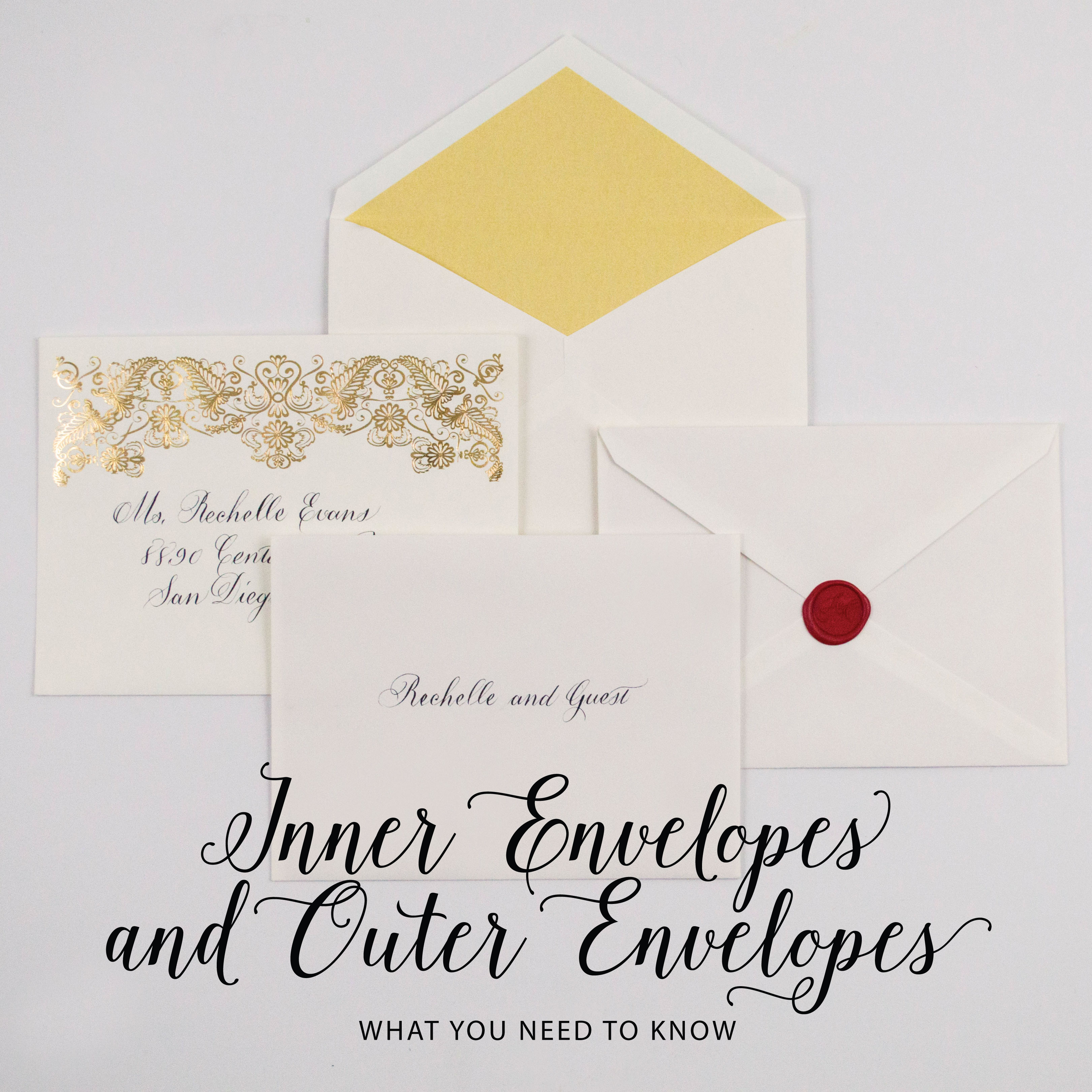 Do You Need Inner and Outer Envelopes for Wedding Invites