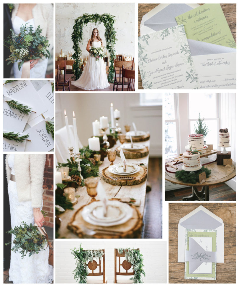 Winter Wedding Inspiration - A&P Designs