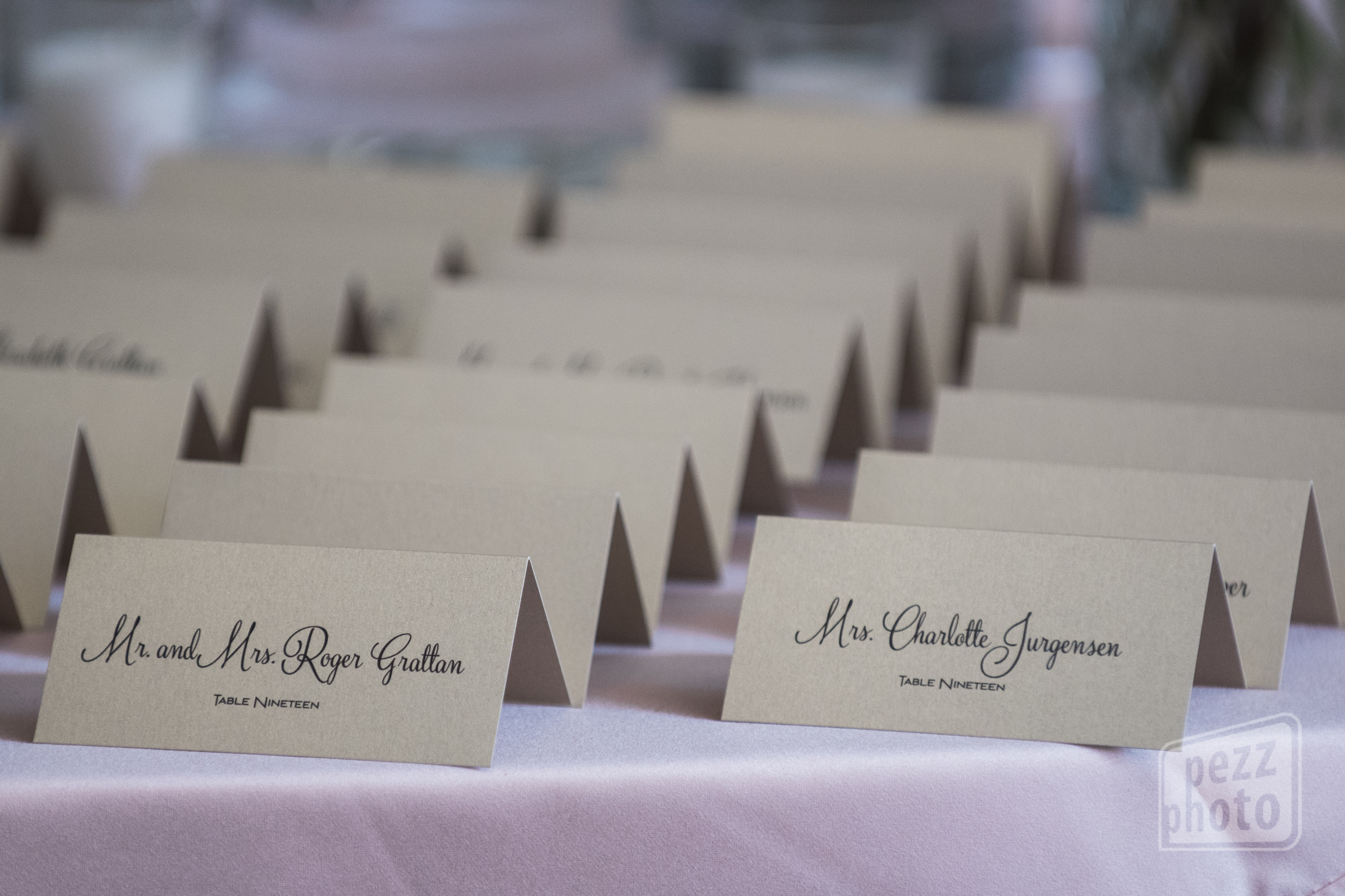 Difference between escort cards and place cards