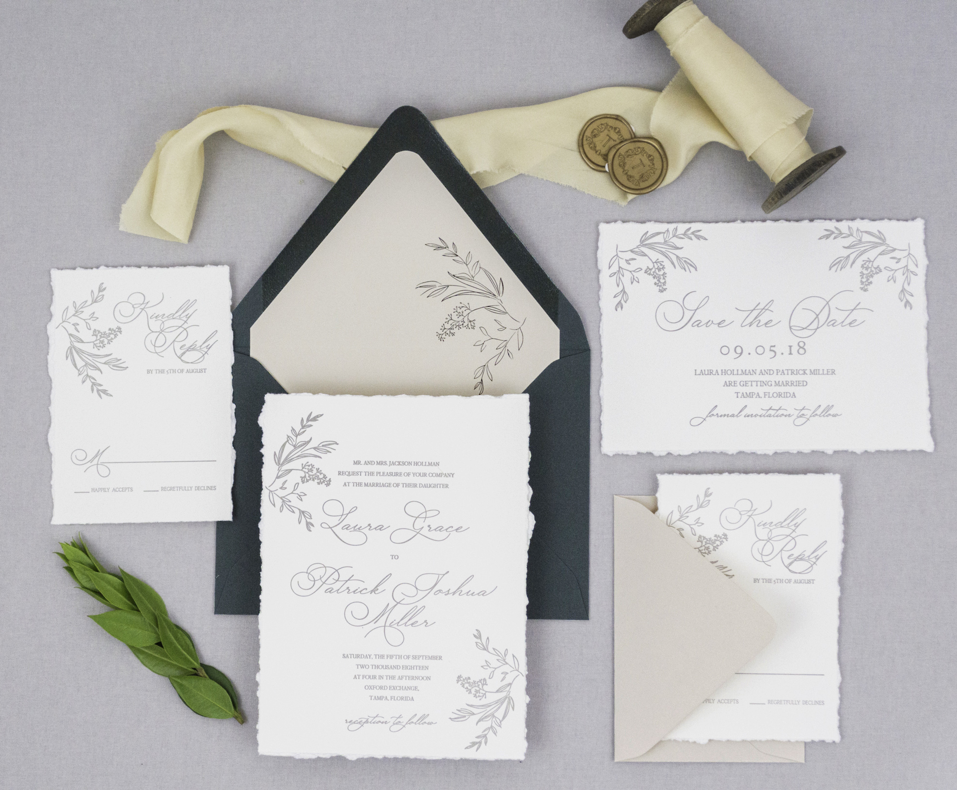 cheap letterpress wedding invitations